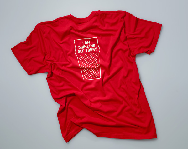 Loveland Aleworks — Manual #clothing #red #apparel #print #tshirt #shirt #screen