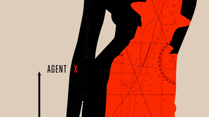 #geometric #minimal #special agent #agent x #mystery #silhouette #contrast #nasty