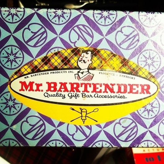 Instagram #packaging #illustration #bartender #vintage
