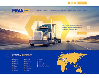 Franco Website Redesign