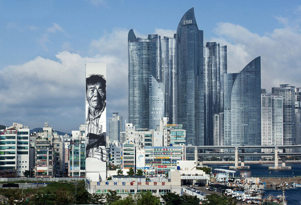 asia's tallest mural by hendrik beikirch #mural #korea #south #koreal #tallest #art #street