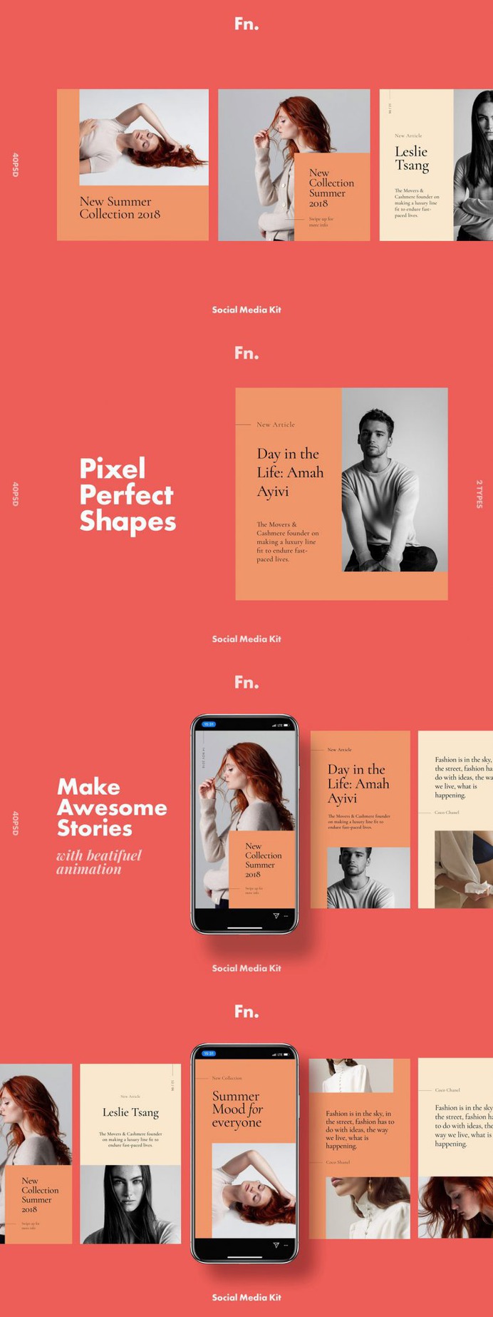 FN – Social Media Kit for Instagram