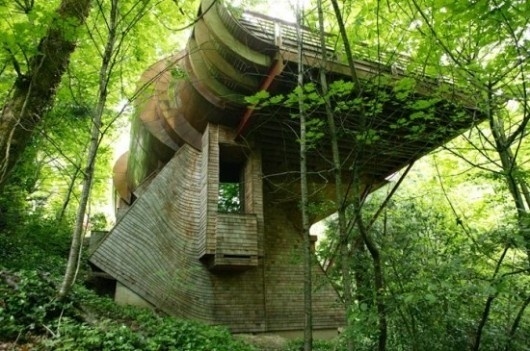 WANKEN - The Blog of Shelby White #wood #architecture #treehouse #green