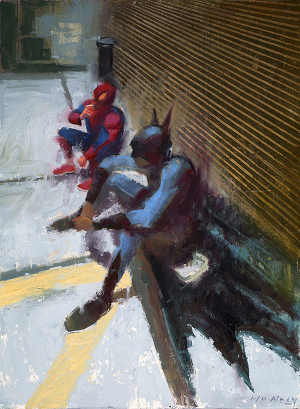 art blog William Wray empty kingdom #superheroes