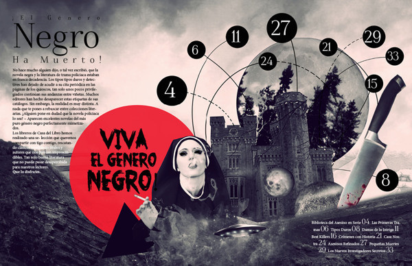 La Lista Negra // Redesign. #catalogue #index #books