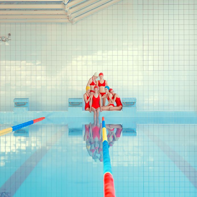 Girl Pool on Behance