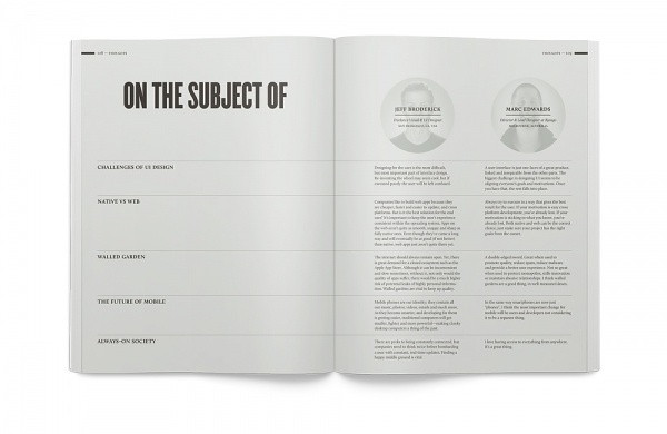 Blog — Offscreen Magazine #design #offscreen #layout #spare #magazine #typography