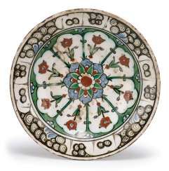 Fine Iznik Ceramic Plate