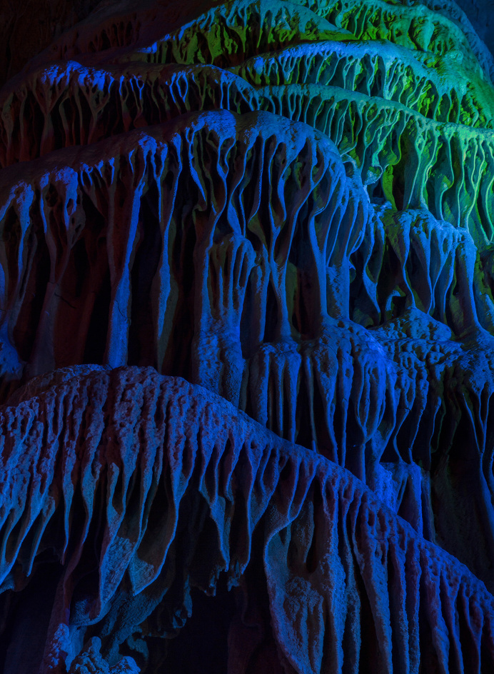 #Floto #Warner #photography #neon #lights #cave