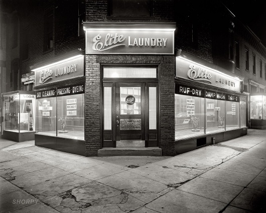 Elite Laundry: 1924 | Shorpy Historic Photo Archive #white #photo #elite #black #laundry #vintage #and #light