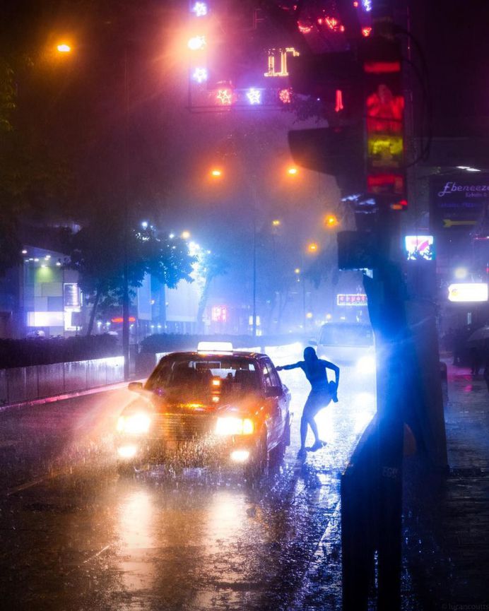 Cyberpunk and Futuristic Urban Photography by Lucan Coutts