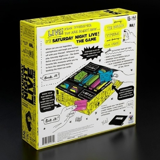 Saturday Night Live The Game 2 #live #saturday #packaging #the #night #illustration #for #game