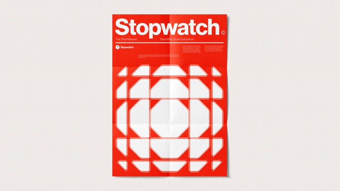 Stopwatch: Logotype & Graphic Identity