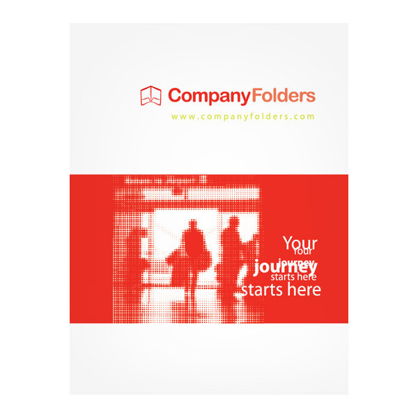 Silhouette Travel Agent Folder Template #template #silhouette #travel