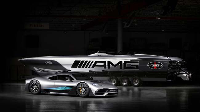 The Mercedes-AMG x Cigarette Racing 515 Project ONE Is Beyond Stunning