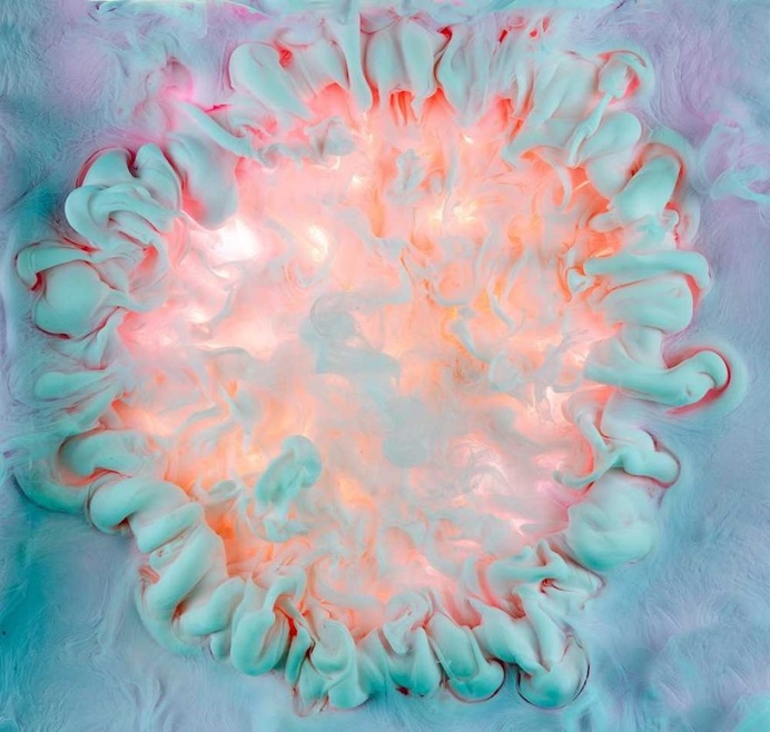 Flowers and Swirls: Colorful Liquid Photography by Mark Mawson