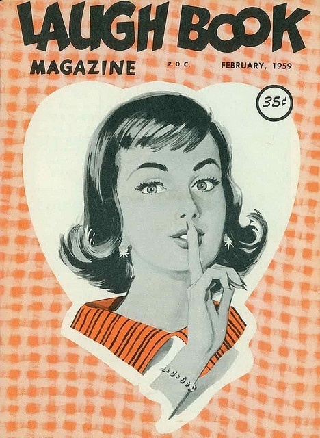 laugh-book-february-1959 | Flickr - Photo Sharing! #illustration #magazine