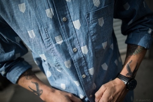 All Things Stylish #denim #pattern #shirt