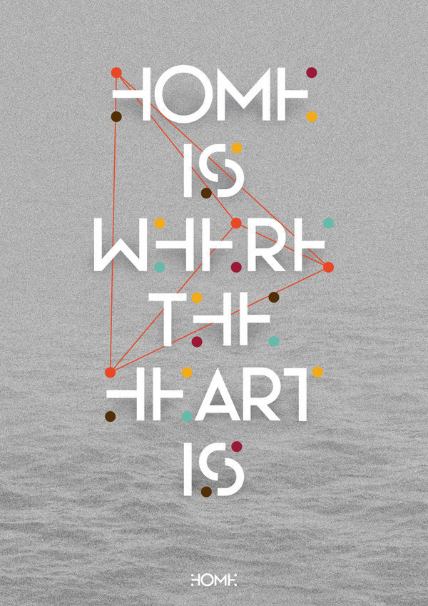 home by layer01 #art #typography