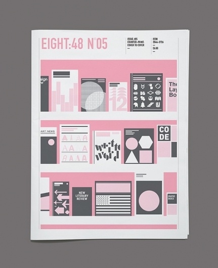 Eight:48 Issue 5, 'Counter-Print: Cover to Cover' | Flickr - Photo Sharing! #grid #magazine