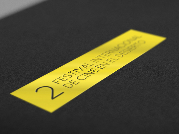 2FICD - Festival Internacional de Cine en el Desierto #logotype #movie #red #branding #2ficd #design #minimalism #simple #cine #ficd #identity #film #logo #hand #typography