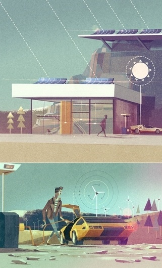 The work of Matthew Lyons #illustration