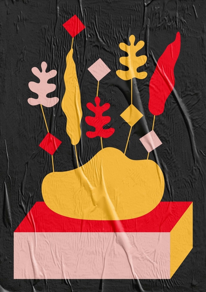 Magic plants - Laura Normand, graphic design player.