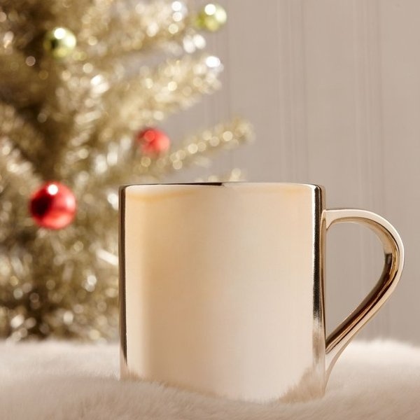 Starbucks Ceramic Gradient Rose Gold and Silver Mug #starbucks #mug #gadget #gold
