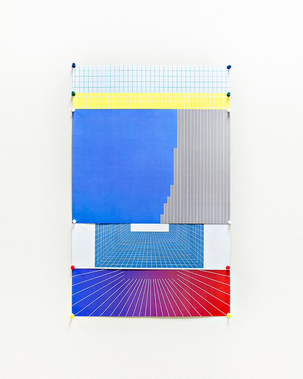 Alternate from Grid, 2012, Image #art #poster #grid #installation #pin