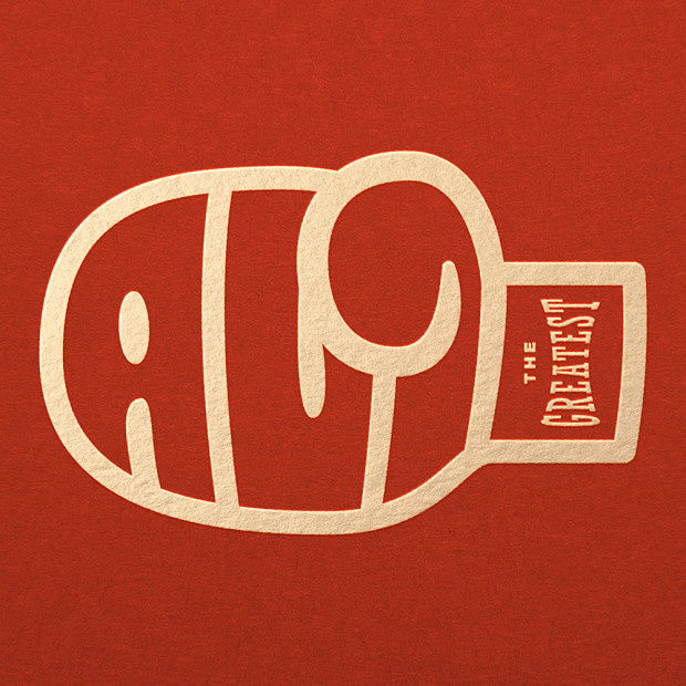 Muhammad Ali logo by Travis Price #ali #boxing #logo #typography #branding