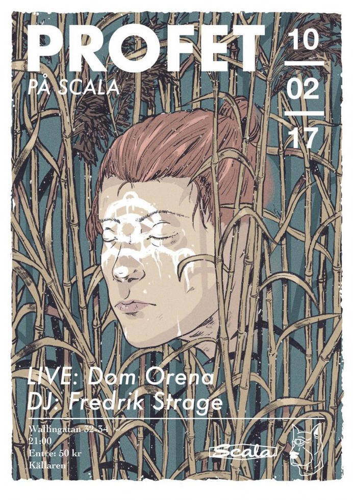 Profet gig poster by Rimrack