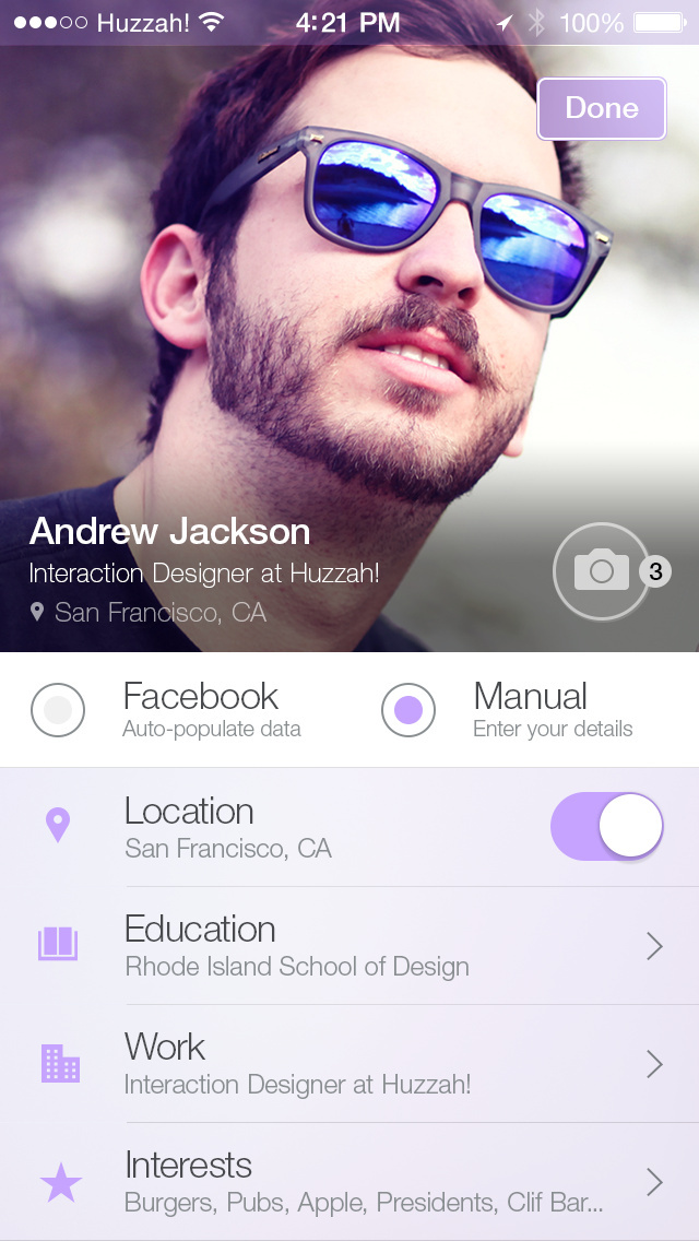 Huzzah Profiles by Juan Arreguin