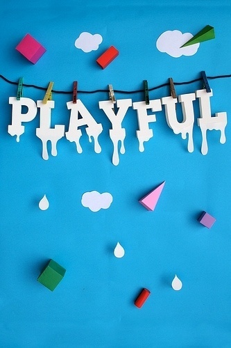 Typography inspiration example #222: Playful wet | Flickr - Photo Sharing! #typography