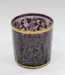 glass / Glass, silver, gilding 19th century