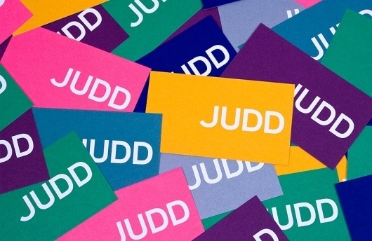 Judd Foundation #graphic #identity #typography