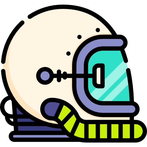 See more icon inspiration related to space, helmet, astronaut, space man, miscellaneous, astronauts, explorer, protection, helmets, security, nature and technology on Flaticon.
