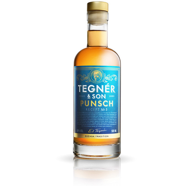 Tegnér punsch #sweden #punsch #bottle #packaging #liquor #swedish #portrait