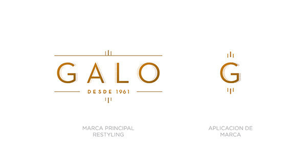 GALO on Behance #branding #minimalism #simple #brand #identity #art #deco #logo