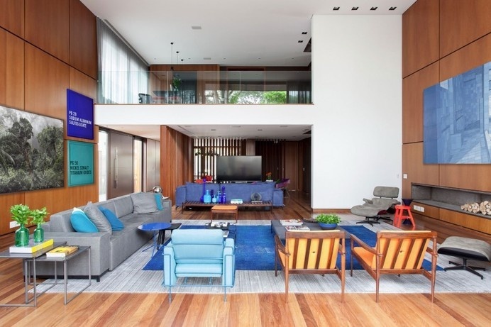 São Paulo house with an architecture that encourages socialization #interior #house #design #home #architecture #brazil