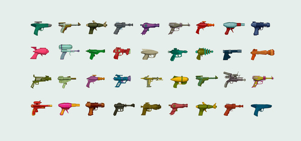 www.adsimpson.com #ray #guns