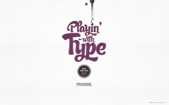 PLAYING WITH TYPE #type #lettering #hand #typography