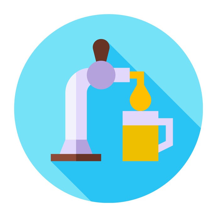 See more icon inspiration related to beer tap, food and restaurant, pub, alcoholic drink, tap, beer, bar and drink on Flaticon.