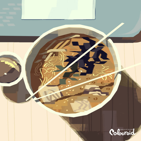 Colouroid, a vibrant illustrations of everyday things by Kevin Dart #illustration