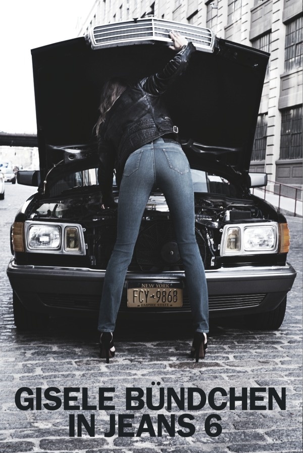 Gisele Bundchen pour BLK DNM #poster