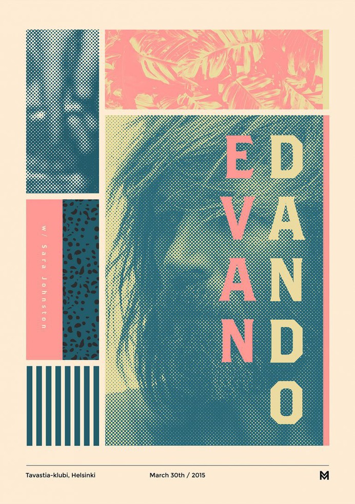 Gig poster project – Evan Dano