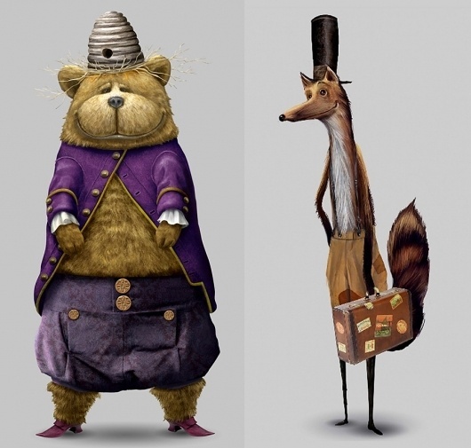Gimme Bar | Psyop for FedEx: The Making of 'Enchanted Forest' | Motionographer | Digital Filmmaking, Animation, Motion Graphics, Design, Film, Vis #illustration #character