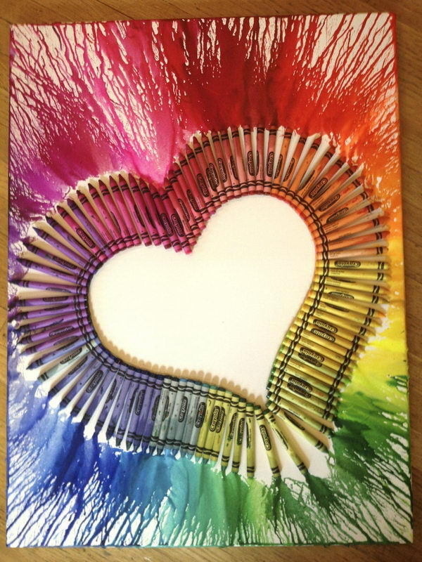 30+ Cool Melted Crayon Art Ideas #crayon #melted #art