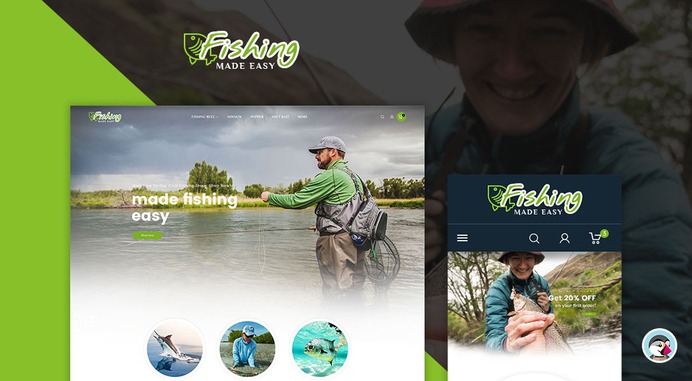#Fishing #Equipment - #Prestashop #Responsive #Theme | #TemplateTrip #eCommerce #Website #Design #Template