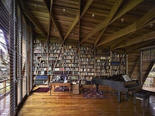 小柔♥的相册-我家必须有书架 #shelf #architecture #books