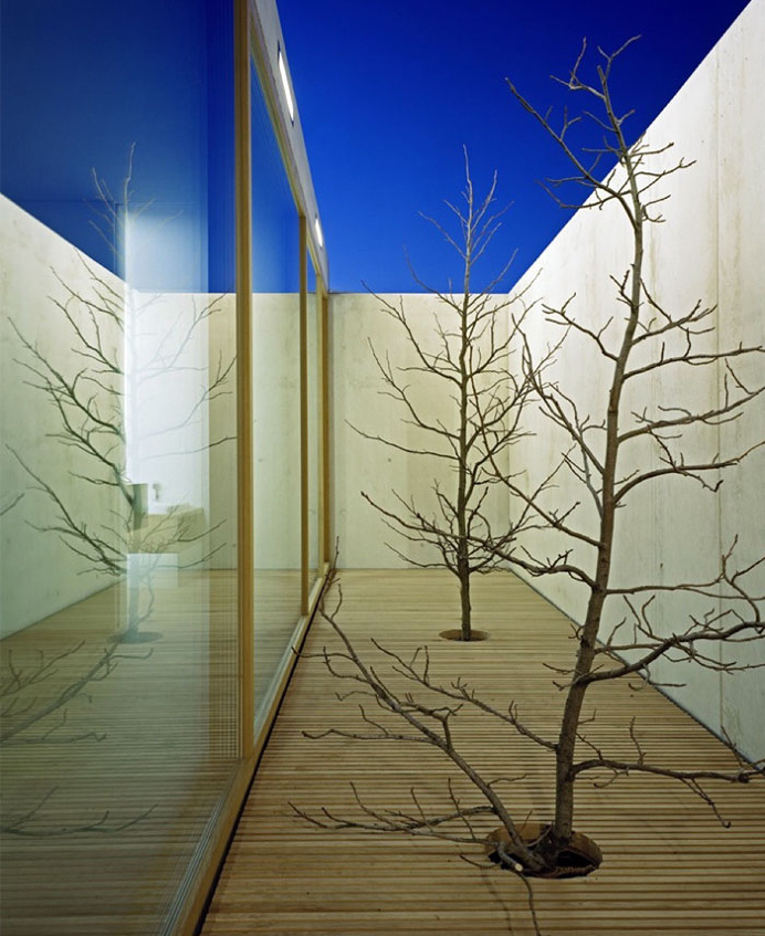 Concrete One-story House